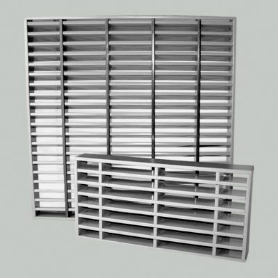 Решетка противопожарная вентиляционная 100х400