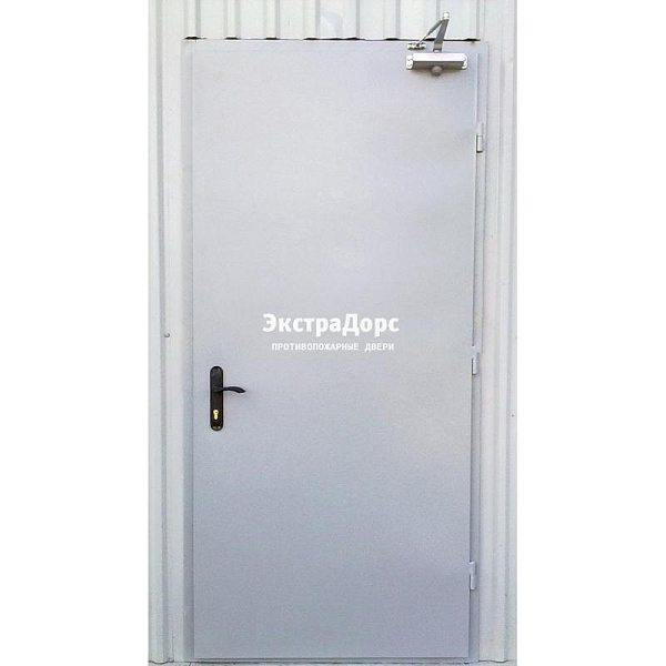 Противопожарная дверь EI 30 3 типа белая металлическая в Твери  купить