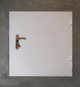 Огнезащитный люк EI 60 стенной на производство